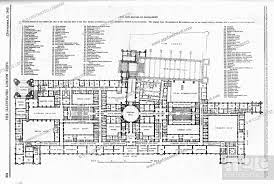 Plan Of The Principal Floor Of The New