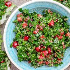 Pomegranate Tabouli Recipe Lebanese Recipes gambar png