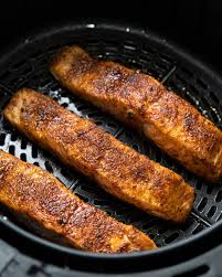 air fryer salmon the flavours of kitchen