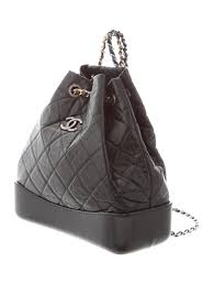 chanel small gabrielle backpack black