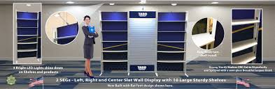 Center Slat Wall 10 Ft Display 6