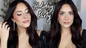 perfect holiday party makeup with all