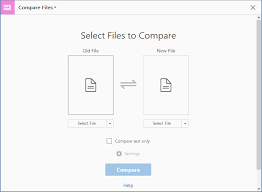 Compare Two Versions Of A Pdf File In Adobe Acrobat