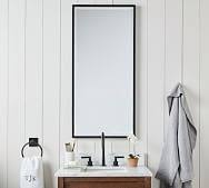 Get the look for less with this pottery barn inspired mirror diy that is inexpensive and super easy to recreate! Bathroom Mirrors Bathroom Vanity Mirrors Wall Mirrors Pottery Barn