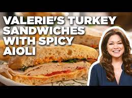 turkey sandwiches with y aioli