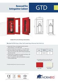 recessed fire extinguisher cabinet