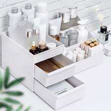 cosmetic make up makeup drawer shelf