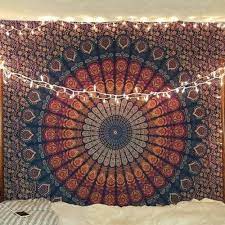 Indian Urban Mandala Tapestry Hippie