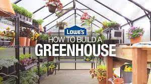 how to build a greenhouse you