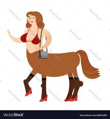 Centaur Woman Fairytale Creature Female Horse
