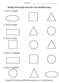 Our shapes worksheets are designed to teach the basic shapes such as circle, square and oval as well as more advanced geometric shapes like help your child practice recognizing left from right with left and right shapes printable worksheet. Coloring Shapes Worksheets Worksheet 5 Shapes Worksheets Coloring Worksheets For Kindergarten Shapes Worksheet Kindergarten