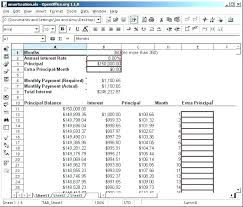 Mortgage Amortization Calculator Excel Spreadsheet Extra