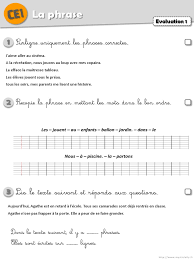 Fichier Évaluations Grammaire CE1 CE2 | PDF | Phrase | Verbe