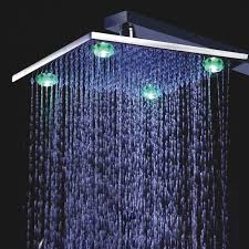 Shop Fontana Led Shower Head Available In 3 Sizes One Time Coupon Sale