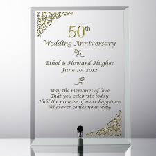 elegant personalized 50th wedding