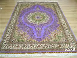 handmade silk persian rugs
