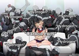 Catenation and Polymerisation makes carbon versatile in nature : r/memes