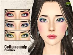 the sims resource cotton candy eyeshadow