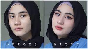 simple makeup and hijab tutorial