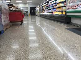 polished concrete floor