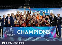 Basketball - EuroLeague Women - Final Four - Perfumerias Avenida V UMMC  Ekaterinburg - Volkswagen Arena, Istanbul, Türkei - 18. April