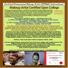 certified professional makeup artist