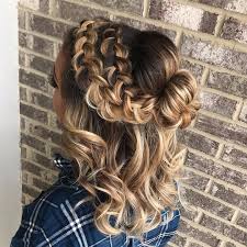 Interestingly, you can apply it in both formal and casual situations. Two Buns Midlength Party Hairstyles Popsugar Beauty Uk Photo 15