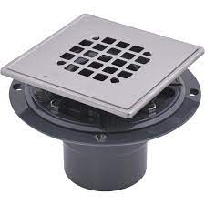 Oatey 2 In. or 3 In. PVC 130 Shower Drain for Tile Installations with 4-1/4  In. Stainless Steel Strainer - In Perry, NY - Burt's Lumber & Building  Supply