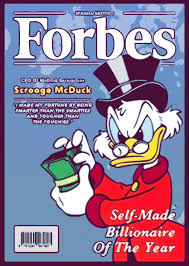 Scrooge McDuck Forbes Magazine Cover #1/20000 | Bitski