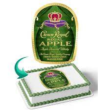 crown royal apple edible cake toppers