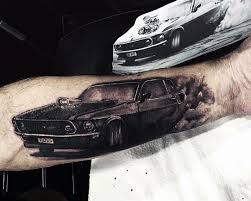 70 Auto Tetování Pro Muže Cool Nápady Automobilového Designu