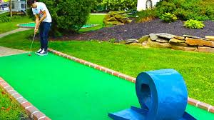 Insane Double Hole In One Mini Golf Lets Play For Real