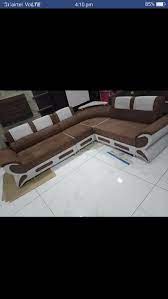 brown corner sofa set for living room