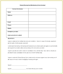 Registration Form Templates Word Bookbinder Co Church Template