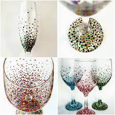 Diy Wine Glass Painting Party Kit