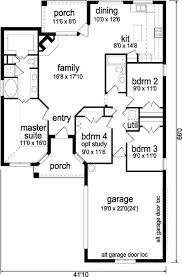 Each of these floor plans for residential houses in africa are designed for maximum ventilation and sunlight, and come with the option of 4 bedroom 2 bath house plans and 4. 4 Bedroom 2 Bath House Plan Alp 04gw Allplans Com Florida House Plans Bungalow House Plans Home Design Floor Plans