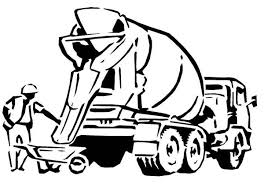 Printable coloring and activity pages are one way to keep the kids happy (or at least occupie. Cement Truck For Construction Work Coloring Page Coloring Sun