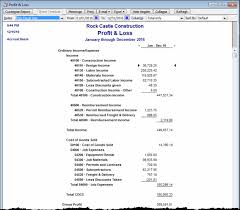 How To Create A Profit And Loss Report In Quickbooks Webucator