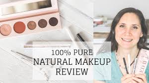 100 pure makeup review natural