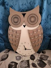 Battery Operated Owl Clock Kelowna