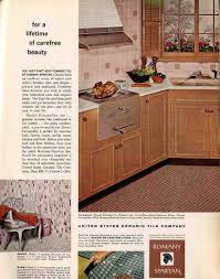 glass mosaic tiles in the 1950s