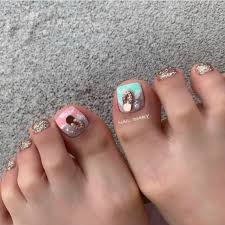 40 eye catching toe nail art designs