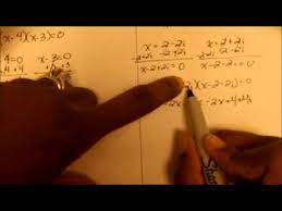 Finding The Quadratic Equation Given