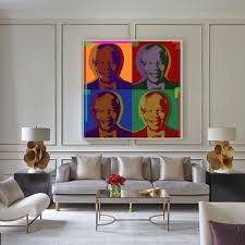 Nelson Mandela Pop Art Print