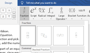 How To Type Fractions In Microsoft Word