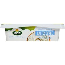 arla cream cheese spread lactose free