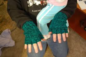 These fingerless gloves are a great beginner knitting project! 49 Knitting Patterns For Fingerless Gloves The Funky Stitch