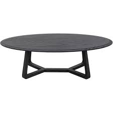 Elegant coffee table isolated over white, with clipping path. Miu Coffee Table 137x71 Black The One Uae
