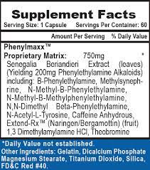 phenadrine by aps nutrition 60 caps