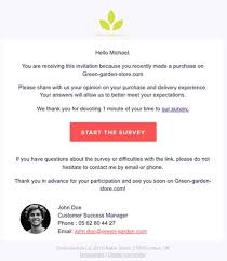 perfect survey invitation email